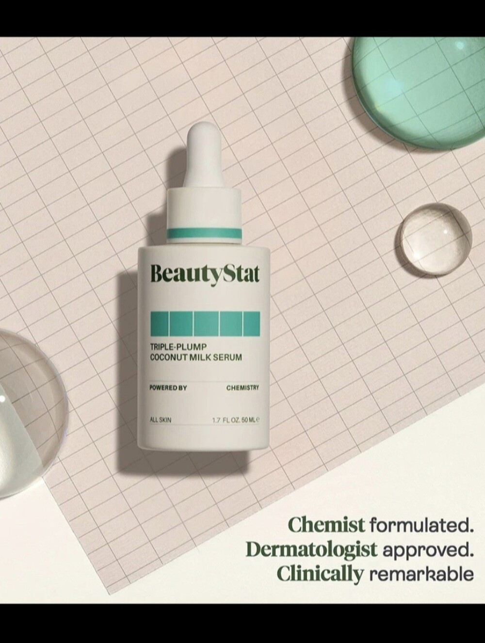 BeautyStat Triple-Plump Coconut Milk Serum